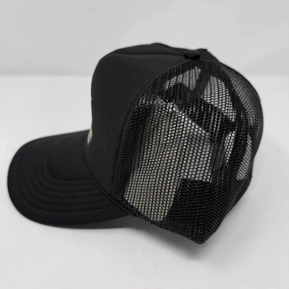 Rockstar Energy Drink Hat Cap Snapback Trucker Mesh Black Promo